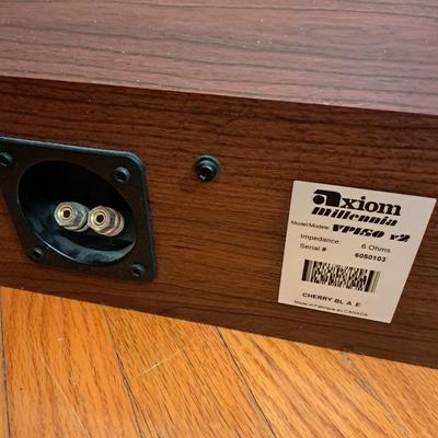 Four Axiom Millennia Speakers (LR-SD)
