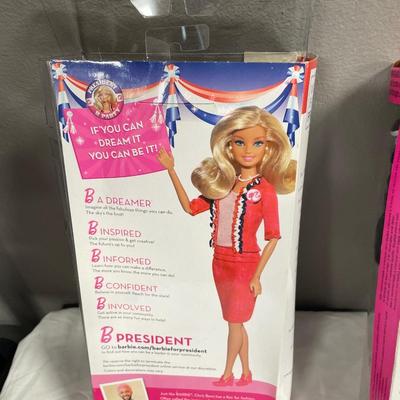President Barbie & Native American Barbie