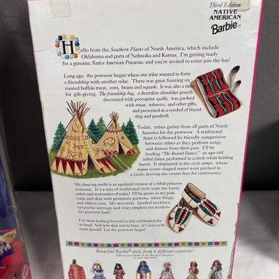 President Barbie & Native American Barbie