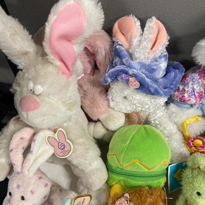 Easter theme stuffed animals