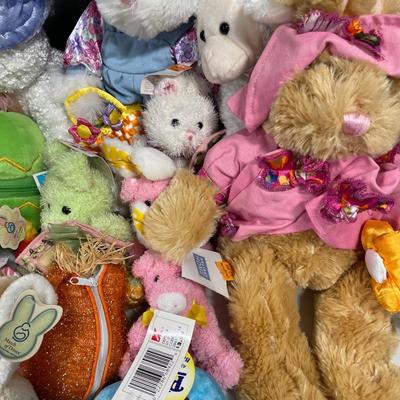 Easter theme stuffed animals