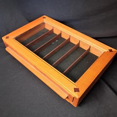 Handcrafted Wooden Watch Box, Watches and More. (LR-SD)