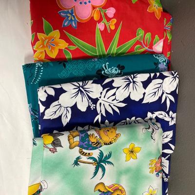 Fabric with Singer Button Magic
