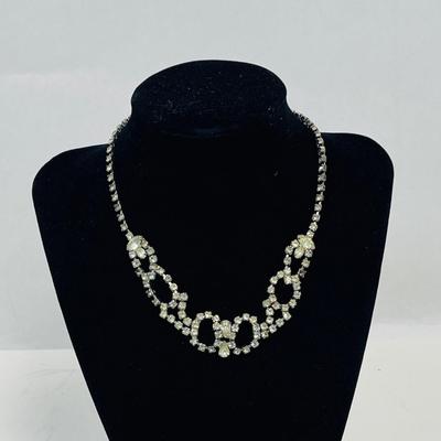 Inspired Expressions Rhinestone Necklace
