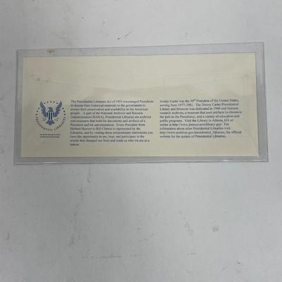 Jimmy Carter Museum and Library Guidebook and First Day Cover
