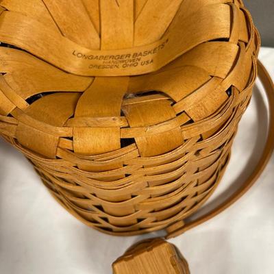 Longaberger 1993 Inaugral Basket & plain Longaberger basket