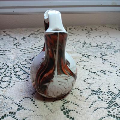 2 SIGNED NAVAJO WEDDING VASES AND VOTIVE CANDLE BOOTIE