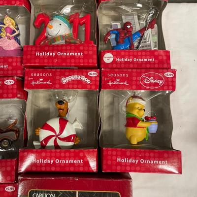9 Hallmark Seasons ornaments
