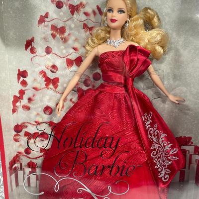2012 Holiday Barbies