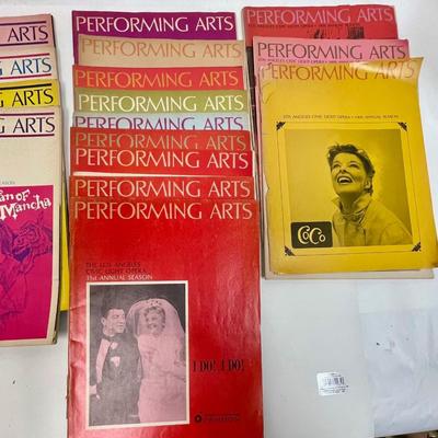 Vintage Ahmanson Theater, LA Music Center, Melodyland Theater and Fullerton Civic Light Opera Program Lot