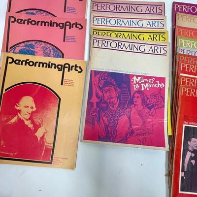 Vintage Ahmanson Theater, LA Music Center, Melodyland Theater and Fullerton Civic Light Opera Program Lot