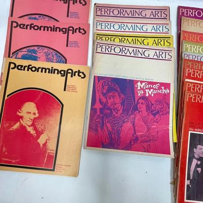 Vintage Ahmanson Theater, LA Music Center, Melodyland Theater and Fullerton Civic Light Opera Program Lot