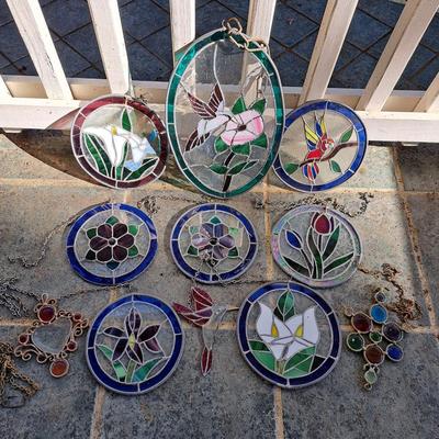 11 Colorful Stained Glass Suncatchers (P-SD)