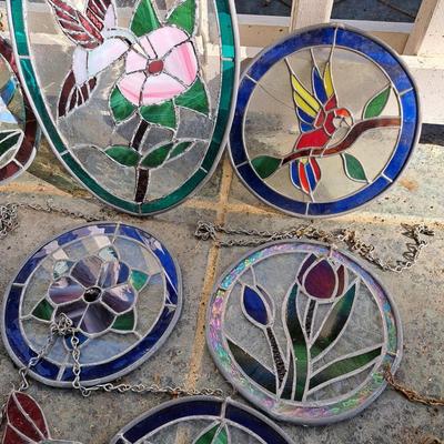 11 Colorful Stained Glass Suncatchers (P-SD)