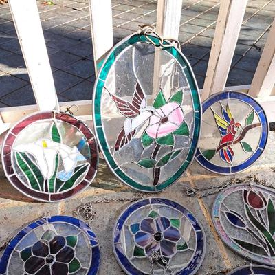 11 Colorful Stained Glass Suncatchers (P-SD)