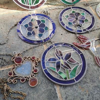 11 Colorful Stained Glass Suncatchers (P-SD)