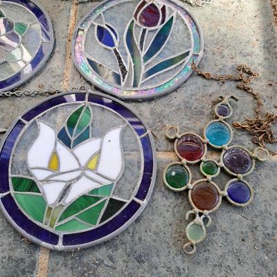 11 Colorful Stained Glass Suncatchers (P-SD)