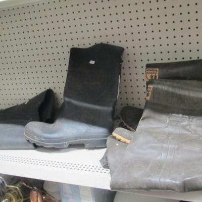 Hodgman Fishing Boots Workbrutes Size Large