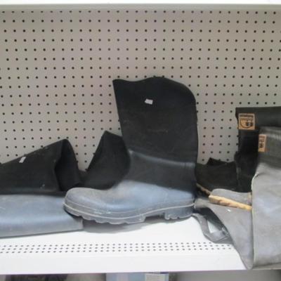 Hodgman Fishing Boots Workbrutes Size Large