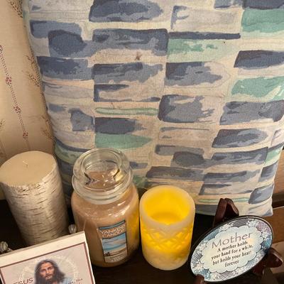 Candles and decor