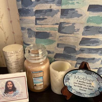 Candles and decor