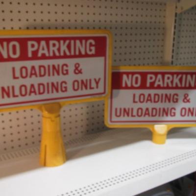 No Parking Loading & Unloading Only Signs