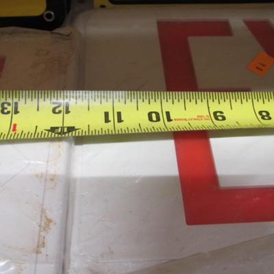 Plastic Safety Signs Exit Eye Wash Forklifts #50
