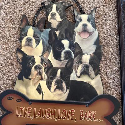 Wall and home decor of dogs