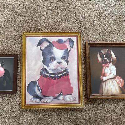 Boston Terrier wall art