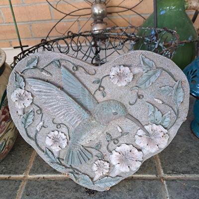 Collection of Garden Art, Hangers, Pots and More (P-SD)