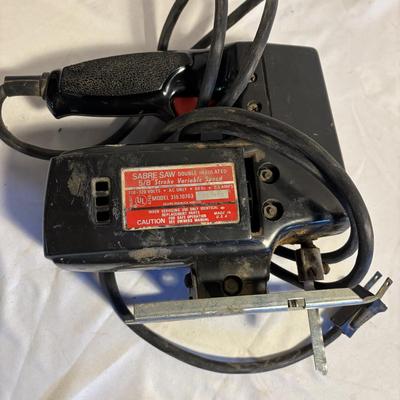Skilsaw Circular Saw & Sears Craftsman Sabre Saw (B2-ES)