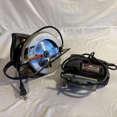 Skilsaw Circular Saw & Sears Craftsman Sabre Saw (B2-ES)