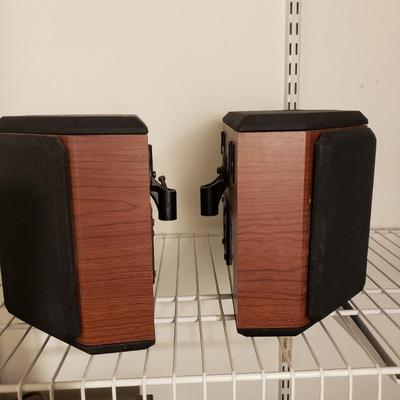 Pair of Axiom QS8 v2 Wall Mount Surround Sound Speakers w/ Stands (B4-KD)