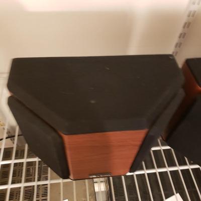 Pair of Axiom QS8 v2 Wall Mount Surround Sound Speakers w/ Stands (B4-KD)