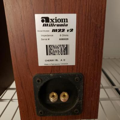 Pair of Axiom Bookshelf Speakers M22v2 (B4-KD)