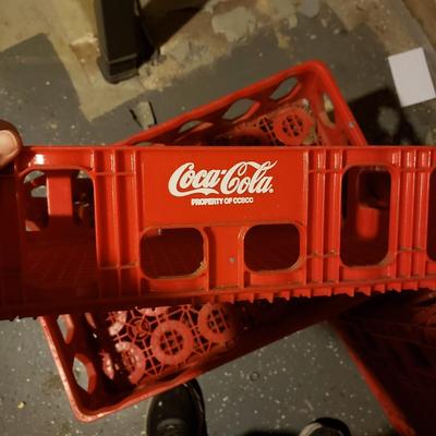 27 Coca-Cola Red Plastic Crates (B3-KD)