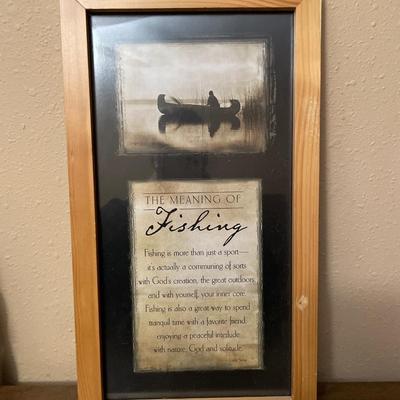 Bushnell Insta-Focus 7x50 & Fishing decor