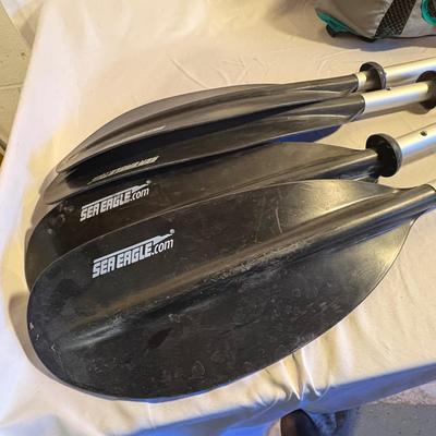 Onyx Adult PFDs & Sea Eagle Kayak Paddles (B2-ES)