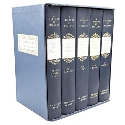 LOT 3L: 1997 Folio Society History of England 5-Book Box Set