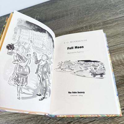 LOT 7L: 2004 Folio Society P. G. Wodehouse Best of Blandings 5-Book Box Set Illustrated by Paul Cox