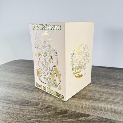 LOT 7L: 2004 Folio Society P. G. Wodehouse Best of Blandings 5-Book Box Set Illustrated by Paul Cox
