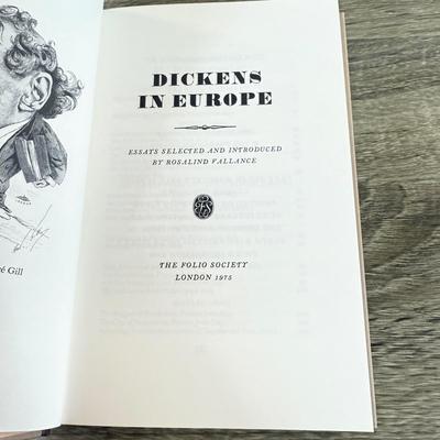 LOT 8L: Folio Society Books - 2007 Blackmailers Don't Shoot by Raymond Chandler, 2010 Dickens in Europe & 2009 The Wit of Oscar...