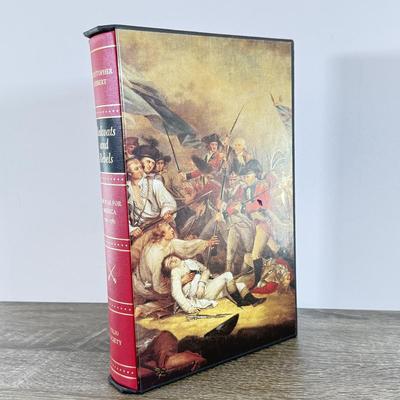 LOT 9L: Folio Society Books - 2006 Redcoats and Rebels by Christopher Hibbert, 2002 The Persian Wars by A. R. Burn & 2015 Agincourt...