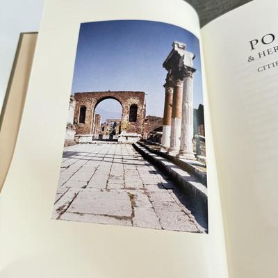 LOT 11L: Folio Society Books - 2011 The Earth: An Intimate History by Richard Fortey, 2008 Pompeii by Mary Beard & 2007 Pompeii &...