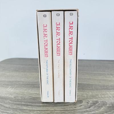 LOT 13L: 1971 Special Edition The Lord of the Rings by J. R. R. Tolkien Trilogy Book Box Set