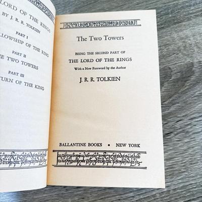 LOT 13L: 1971 Special Edition The Lord of the Rings by J. R. R. Tolkien Trilogy Book Box Set
