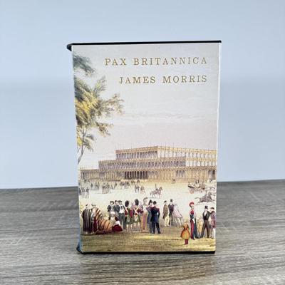 LOT 14L: 1993 Folio Society Pax Britannica by James Morris 3-Volume Box Set