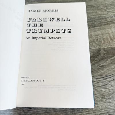 LOT 14L: 1993 Folio Society Pax Britannica by James Morris 3-Volume Box Set