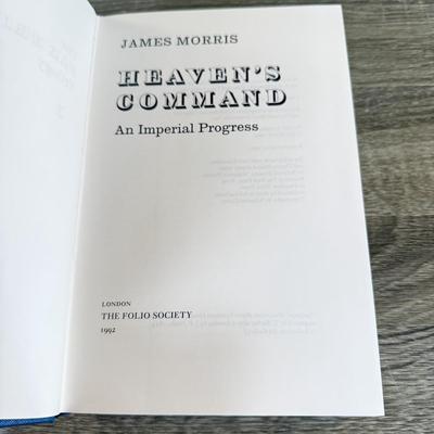 LOT 14L: 1993 Folio Society Pax Britannica by James Morris 3-Volume Box Set