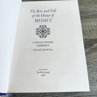 LOT 16L: Folio Society Books - 2012 Chronicles by Raphael Holinshed, 2002 Thomas Becket by Frank Barlow & 2003 The Rise & Fall of...